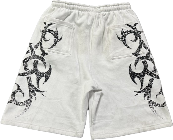 "White Ghost" Sweatshorts