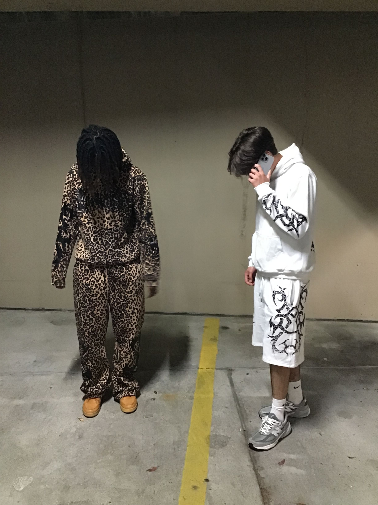 "White Ghost" Sweatshorts