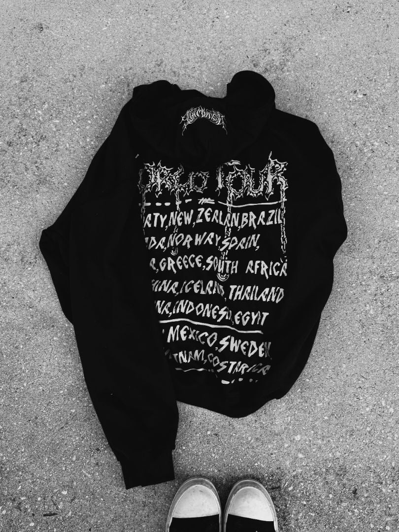 "HATE WORLDTOUR" ZIP UP