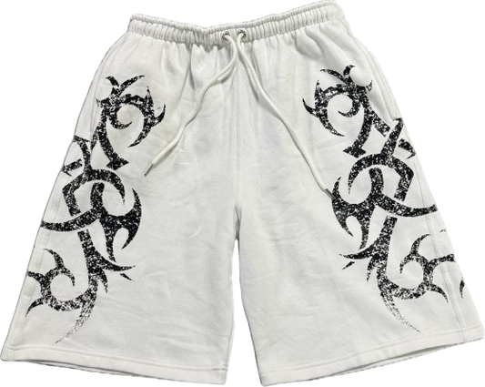 "White Ghost" Sweatshorts